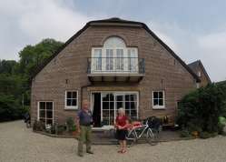 Maria and Sjaak hosted us in Utrecht in their lovely renovated farmhouse.