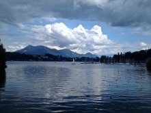 Lucerne lake.