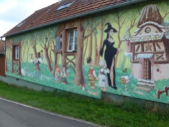 Painted house somewhere in Germany.