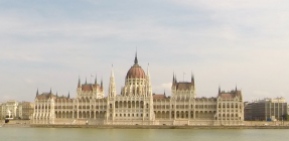 Parliament buildings Budapest, Hungary.
