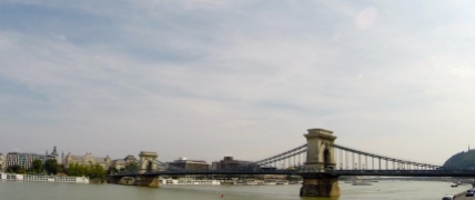 Chain Bridge, Budapest, Hungary.