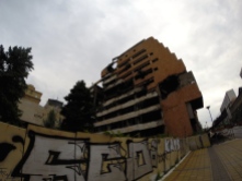Derelict building in Belgrade.
