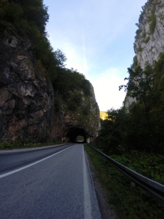 Mountain roads in Bosnia.
