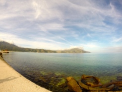 The bay at Orikum.