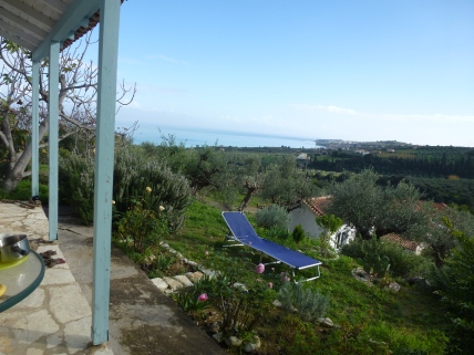View from the villa of David and Jess - Charokopio, Greece.