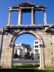 View to the Acropolis.
